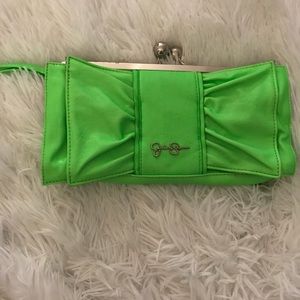Neon Green Jessica Simpson Clutch